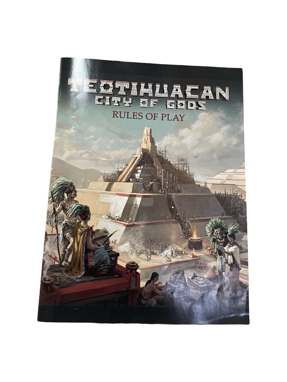 Teotihuacan City of Gods Board andDice Game w Late Preclassic Expansion & Insert - Picture 2 of 11
